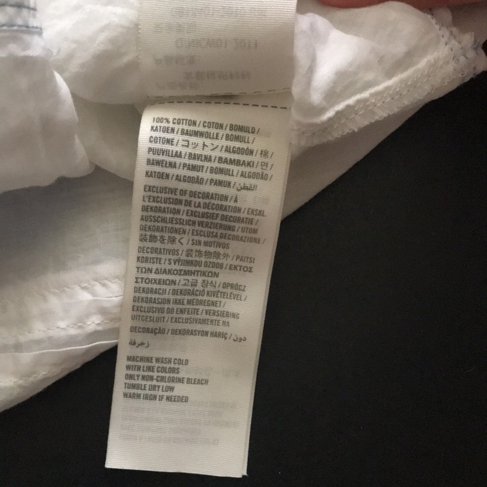 EUC Abercrombie and Fitch tank S embroidered flowers - Picture 5 of 5